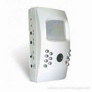 Mini Surveillance Alarm DVR Camera with Siren, Motion Detection, and Built-in Lithium Battery